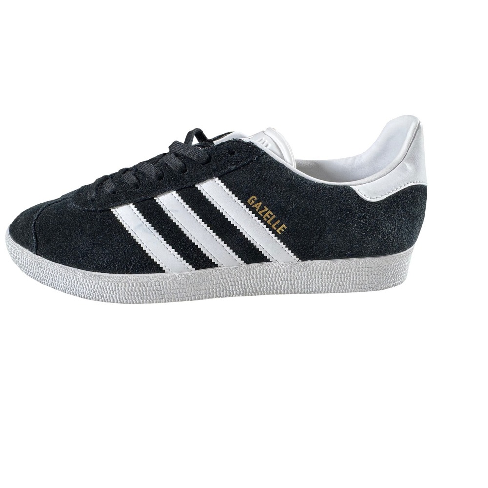 Adidas Originals Gazelle Mens Core Black White Suede Sneakers BB5476 Size 11